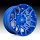 Fuel Twitch D770 Anodized Blue Milled Custom Truck Wheels